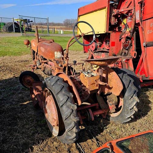 Used International CUB Tractor parts.