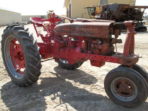 Used International H Tractor parts.