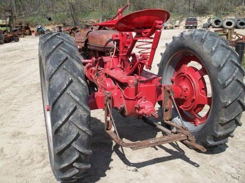 Used International H Tractor parts.