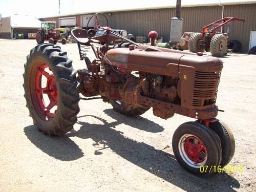 Used International H Tractor parts.