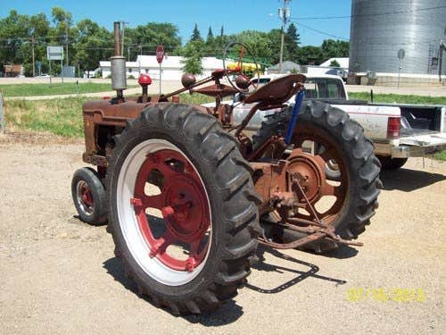 Used International H Tractor parts.