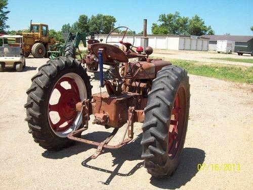 Used International H Tractor parts.