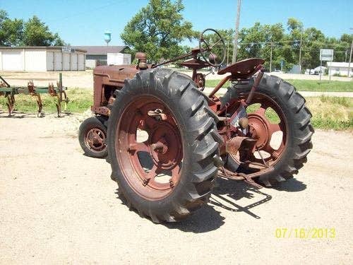 Used International H Tractor parts.