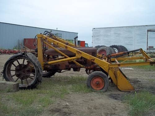 Used International H Tractor parts.