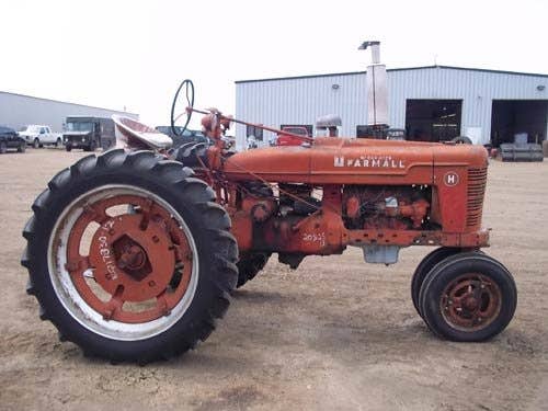 Used International H Tractor parts.