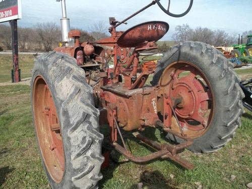 Used International H Tractor parts.