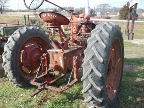 Used International H Tractor parts.