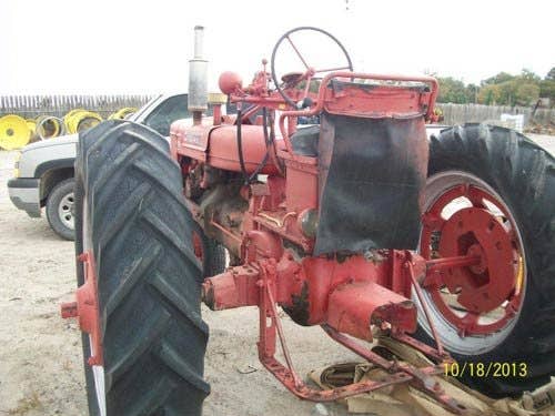 Used International H Tractor parts.