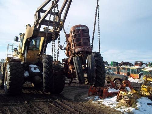 Used International H Tractor parts.