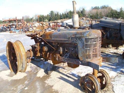 Used International H Tractor parts.