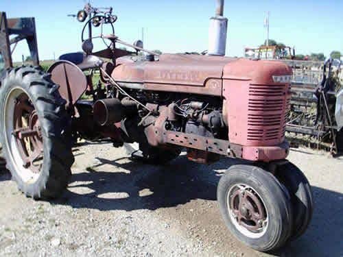 Used International H Tractor parts.