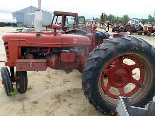Used International H Tractor parts.
