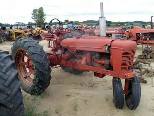 Used International H Tractor parts.