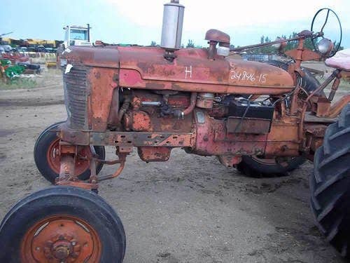 1942 Used International H Tractor parts.