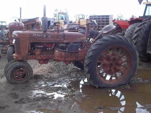 Used International H Tractor parts.