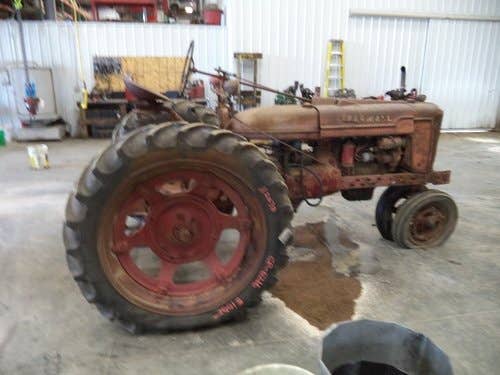 Used International H Tractor parts.