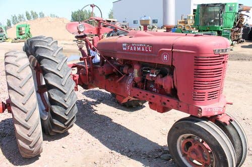 Used International H Tractor parts.