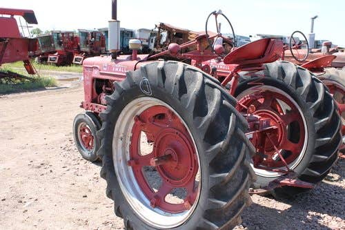 Used International H Tractor parts.