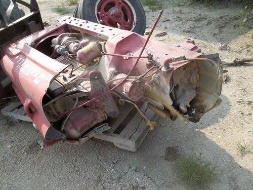 Used International H Tractor parts.