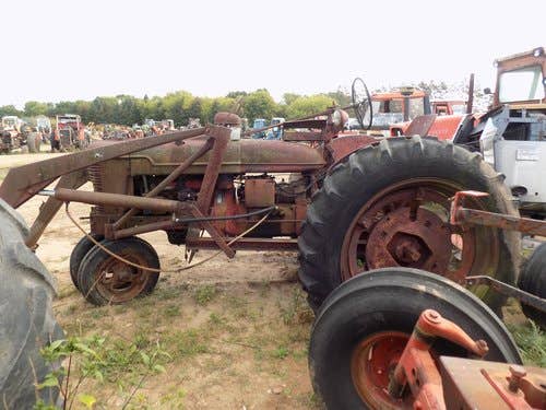 Used International H Tractor parts.