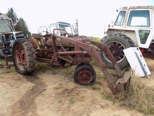 Used International H Tractor parts.