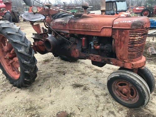 Used International h Tractor parts.