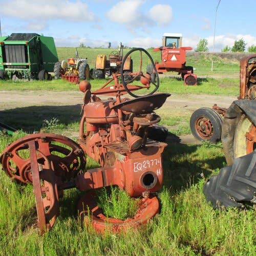 Used International H Tractor parts.