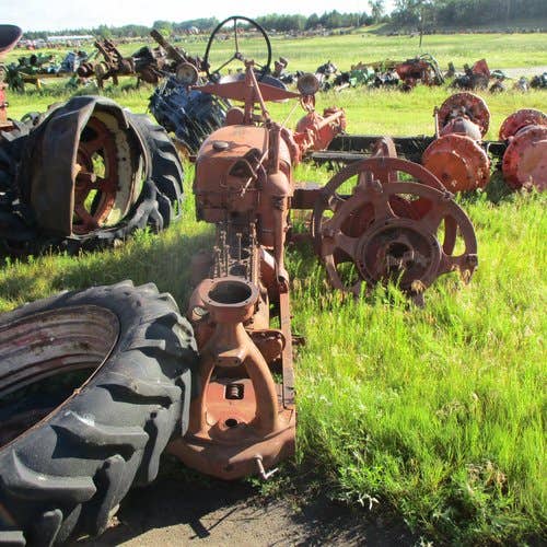 Used International H Tractor parts.