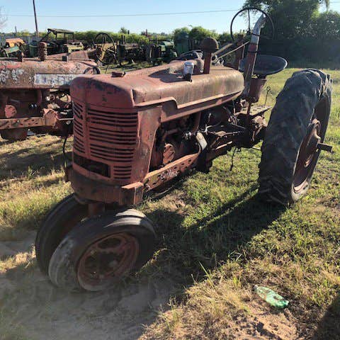 Used International H Tractor parts.
