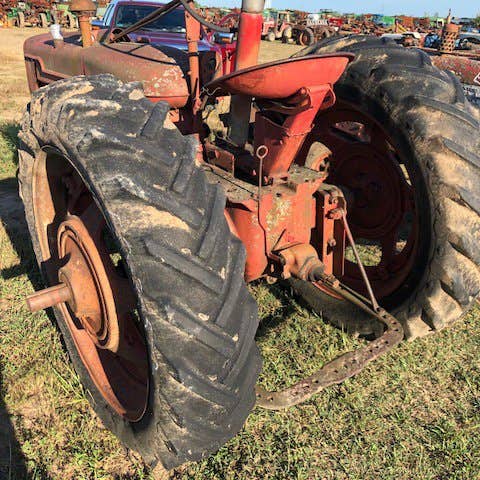 Used International H Tractor parts.