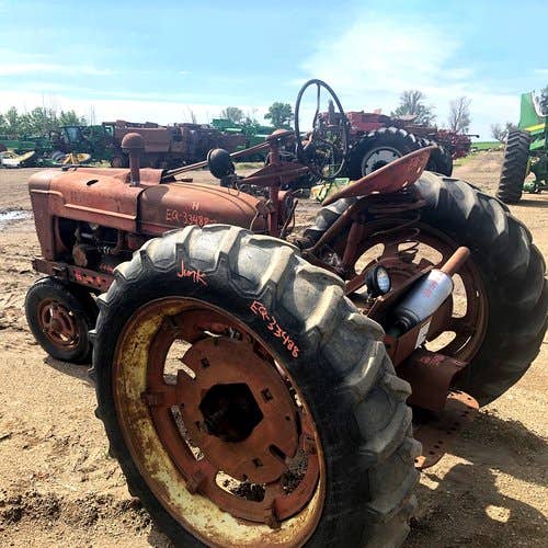 Used International H Tractor parts.