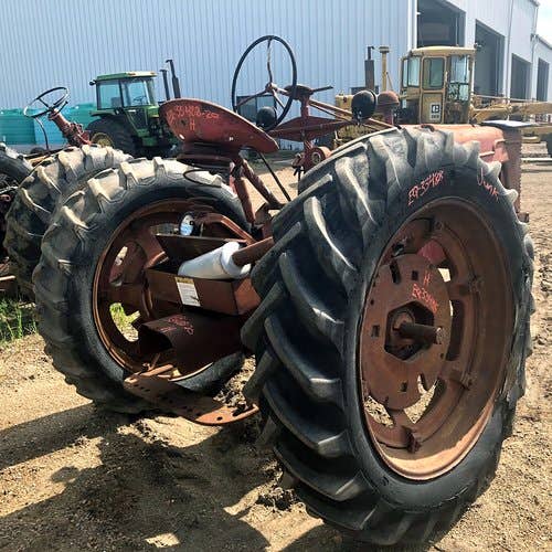 Used International H Tractor parts.