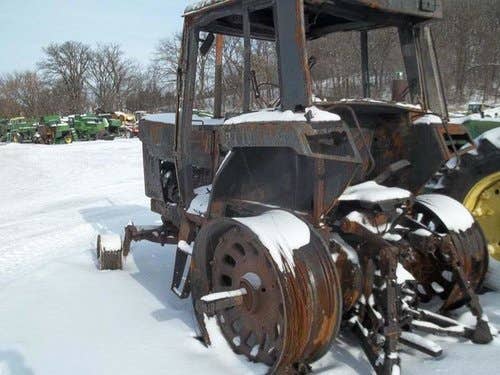 Used International Hydro 186 Tractor parts.