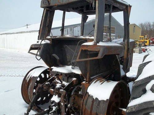 Used International Hydro 186 Tractor parts.