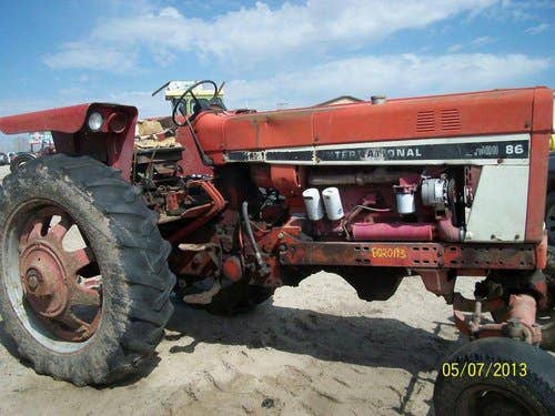 Used International Hydro 86 Tractor parts.
