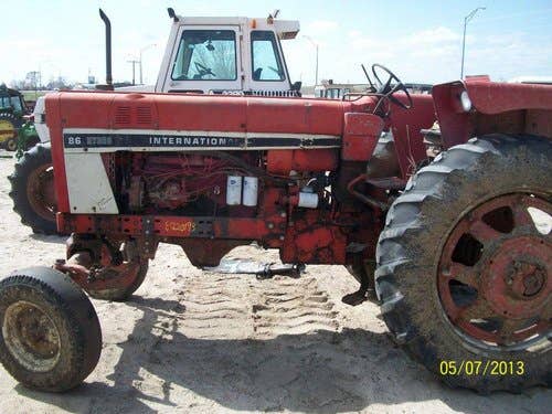 Used International Hydro 86 Tractor parts.