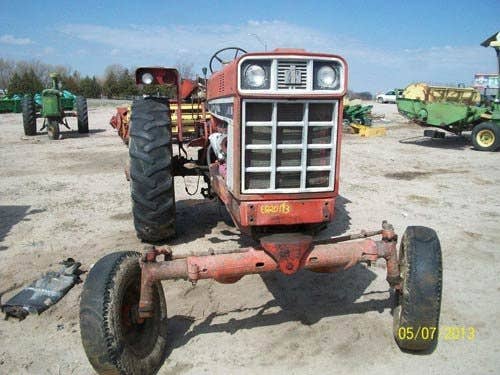 Used International Hydro 86 Tractor parts.