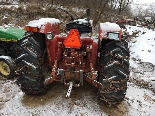 Used International Hydro84 Tractor parts.