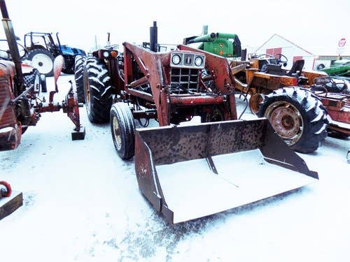 Used International Hydro84 Tractor parts.