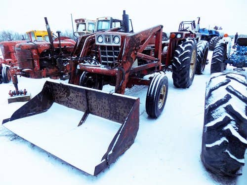 Used International Hydro84 Tractor parts.