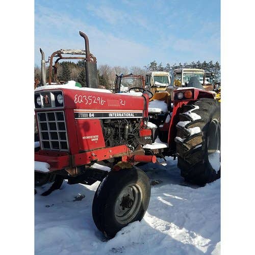 Used International Hydro84 Tractor parts.