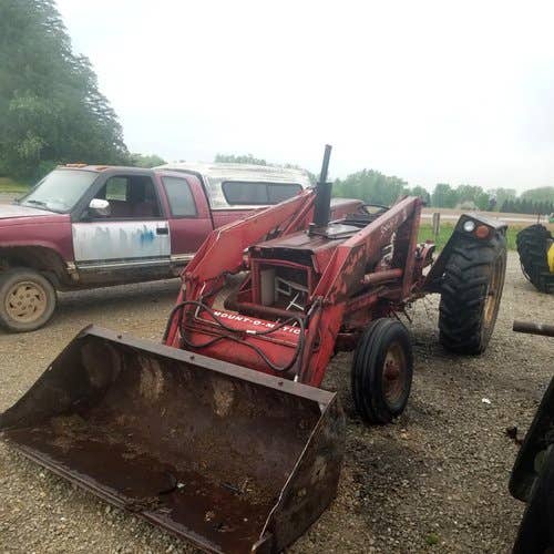Used International Hydro84 Tractor parts.