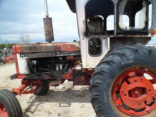 Used International Hydro86 Tractor parts.