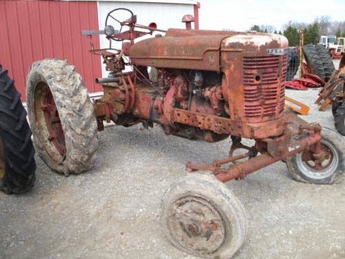 Used International M Tractor parts.