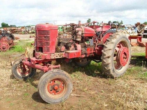 Used International M Tractor parts.