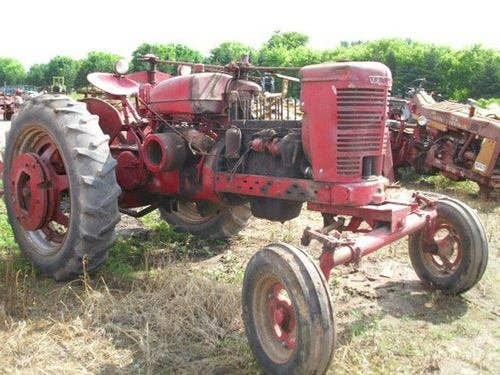 Used International M Tractor parts.
