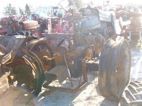 Used International M Tractor parts.
