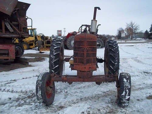 Used International M Tractor parts.
