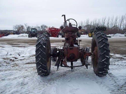Used International M Tractor parts.