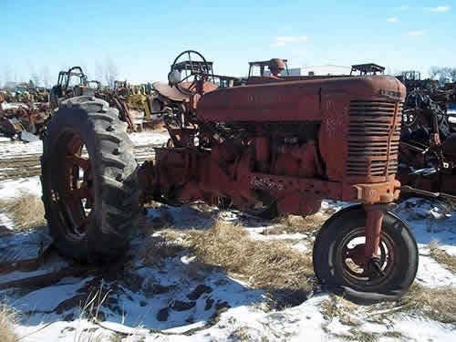 Used International M Tractor parts.